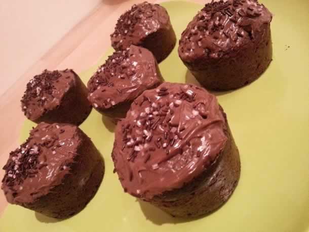 Muffins tout chocolat