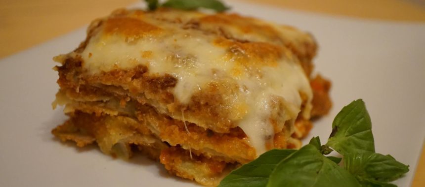 Parmigiana di melanzane (parmigiana d’aubergines)