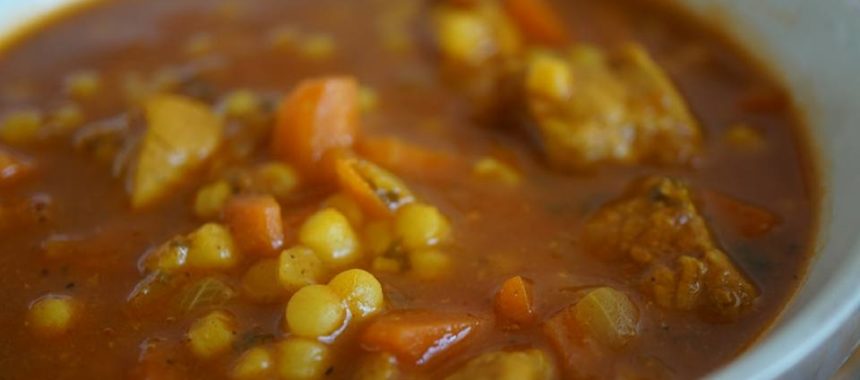 ‘Aïch au veau, soupe algérienne