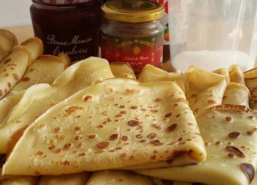 Crêpes légères et gourmandes