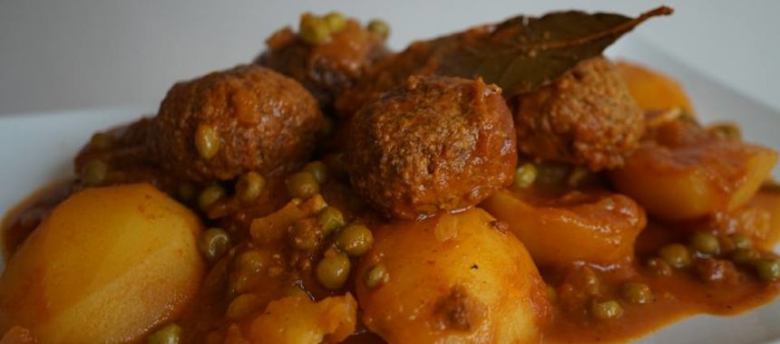 Marqa de boulettes aux légumes à la tunisienne