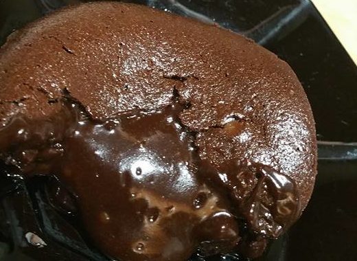 Fondant au chocolat très coulant