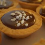 Mini tartelettes aux chocolat et confiture de lait caramélisé